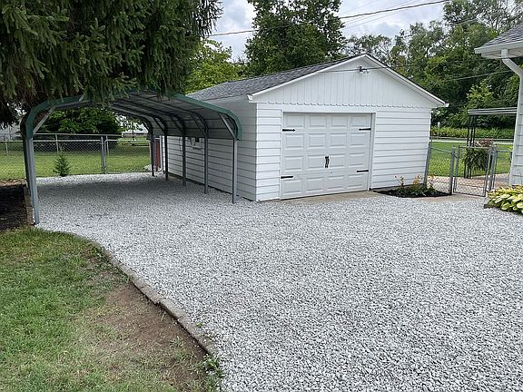 Garage and carport