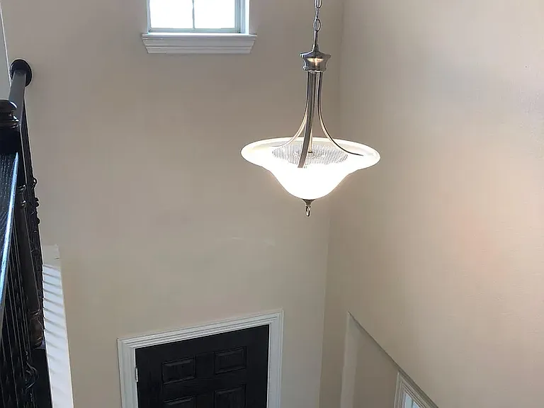 High open ceiling at the entrance