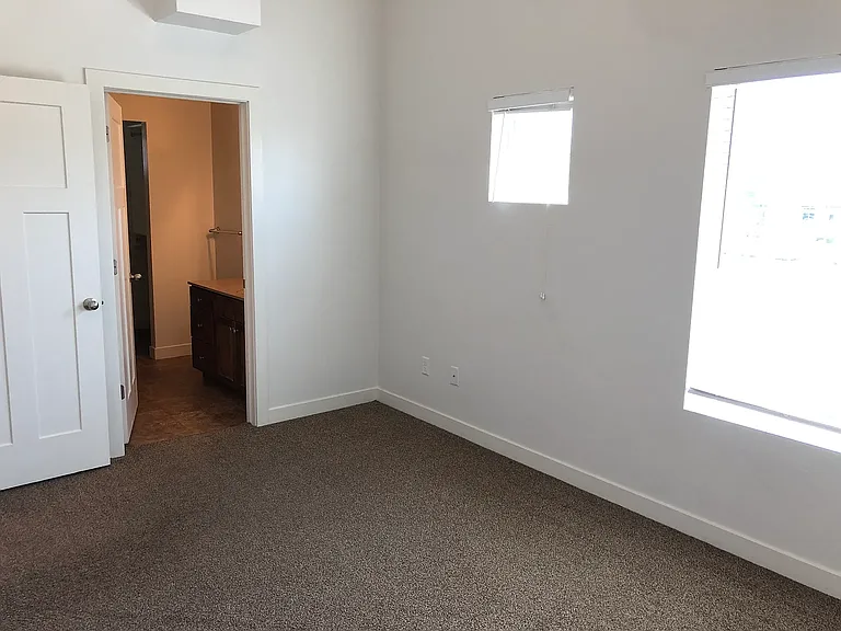 Master Bedroom with view of Master Bathroom