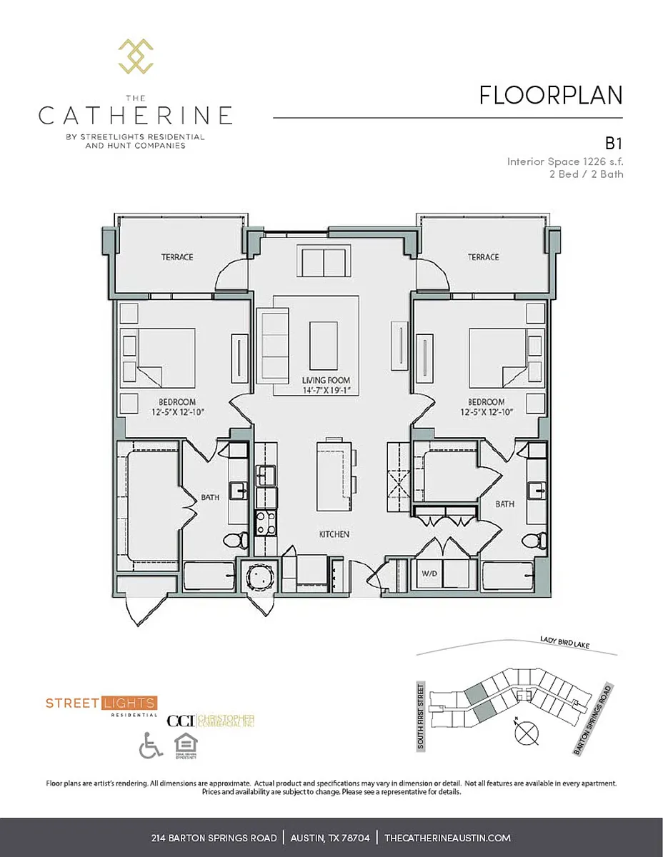 Floor plan B1