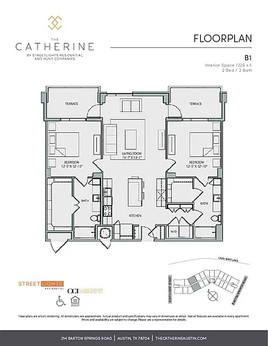 Floor plan B1