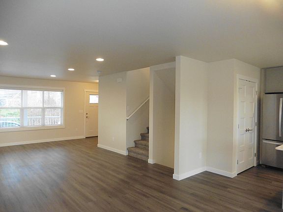 Main (2nd floor) living room & entry.