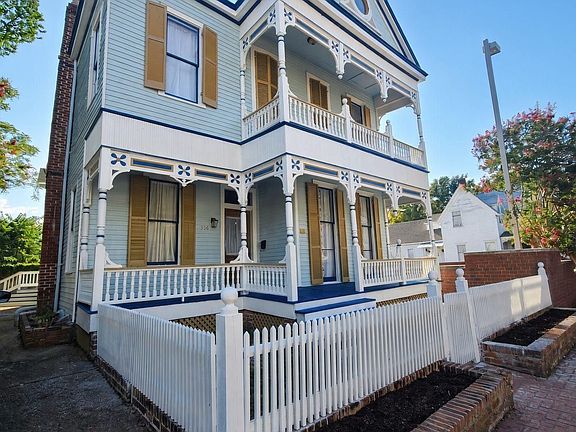 Quaint front yard.