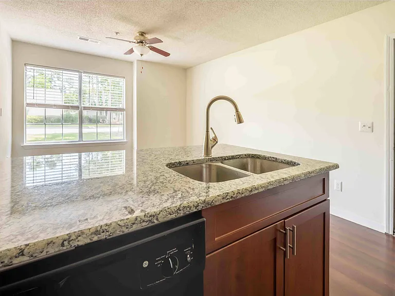 Kitchen with Granite Countertops