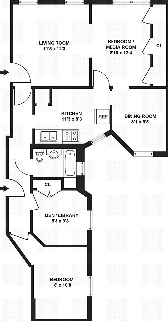 1st image of 371 Edgecombe Ave APT 1B