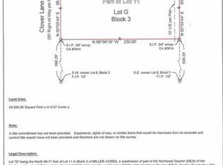 LOT G Block 3 Clover Ln LOT G, Amber, OK 73004