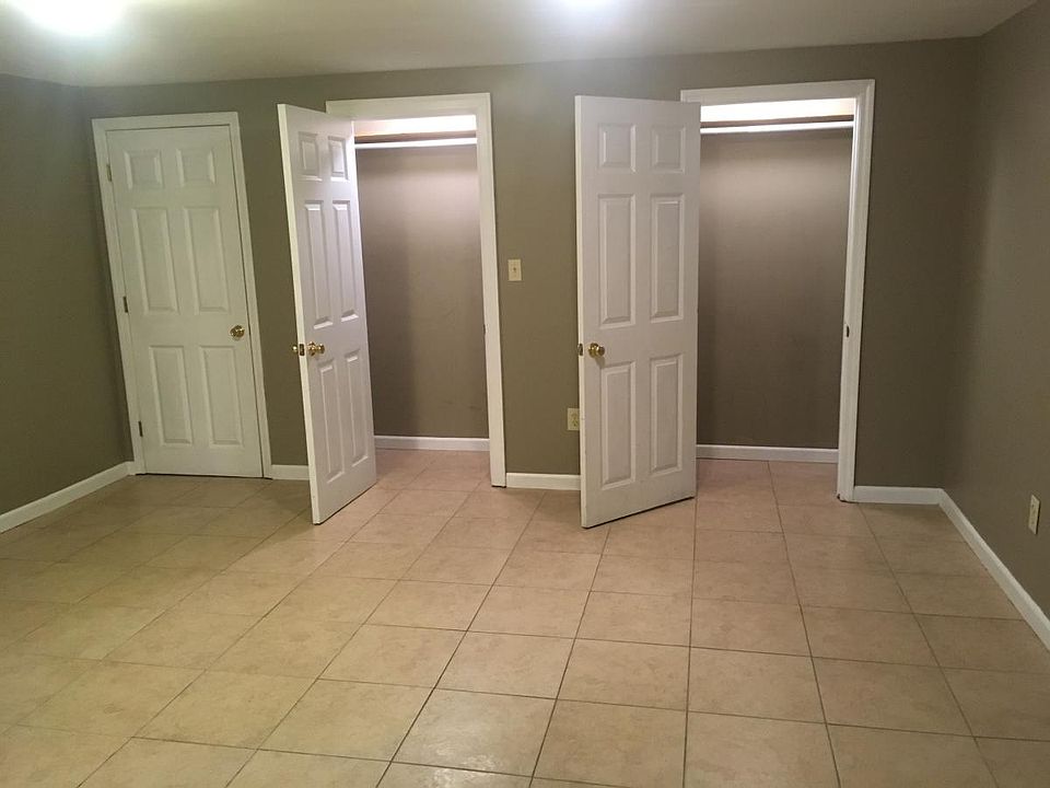 Bedroom with two closets