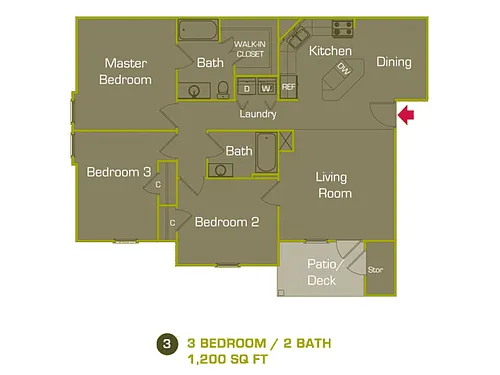 Floor plan C