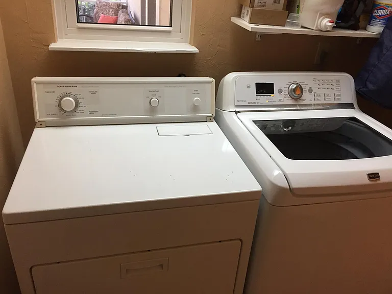 The convenience of modern appliances.