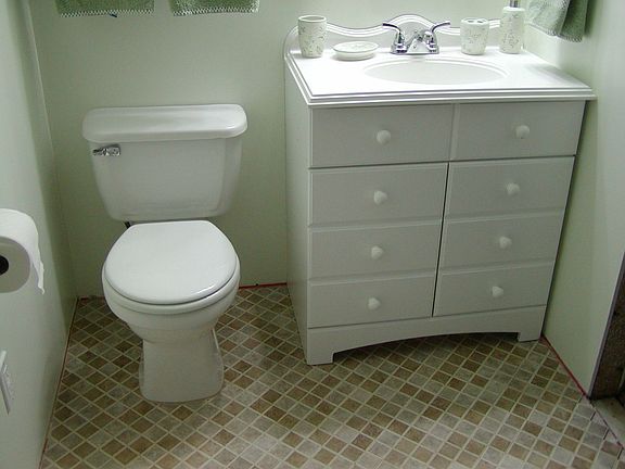 Updated Tile floor