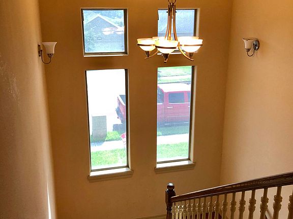View from stairs