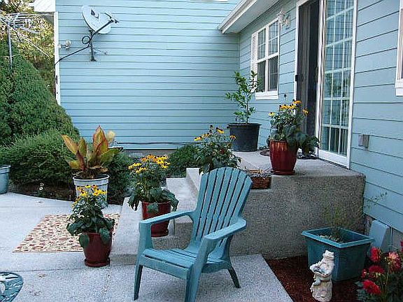 Back patio