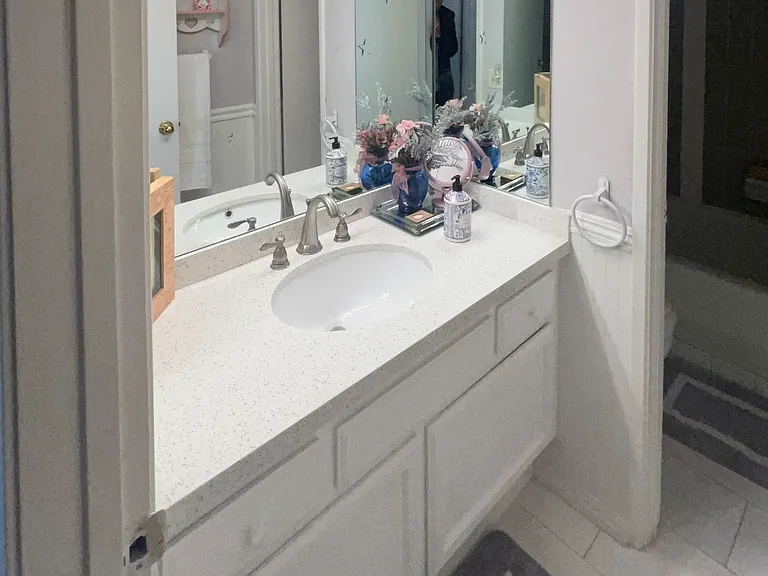Second of three bathrooms