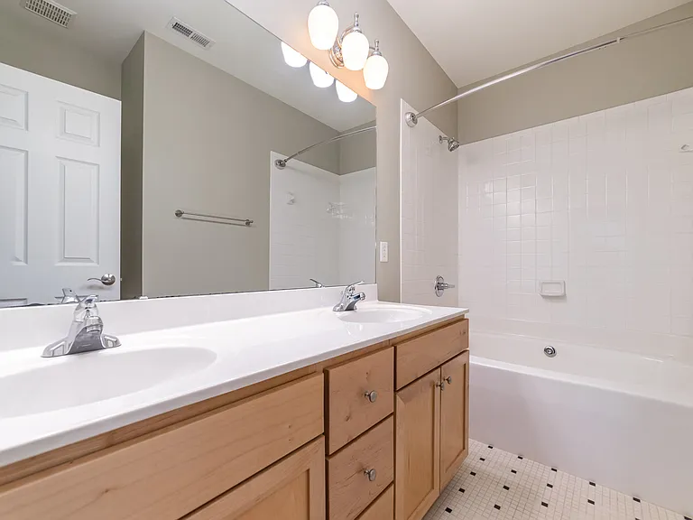 Primary Bathroom with dual vanity