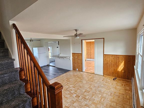 View from the front door of the living room.