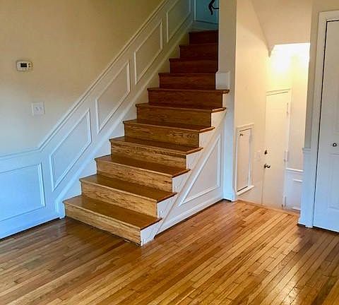 Stairs to upper level