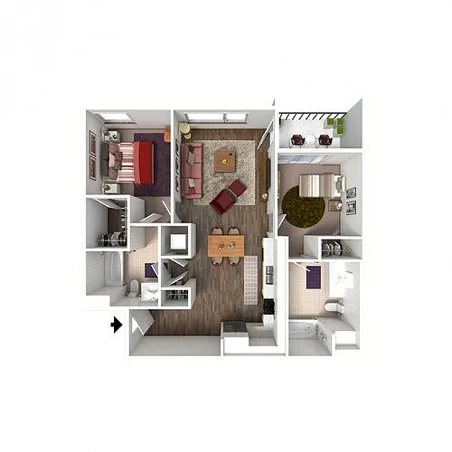 Floor plan B2