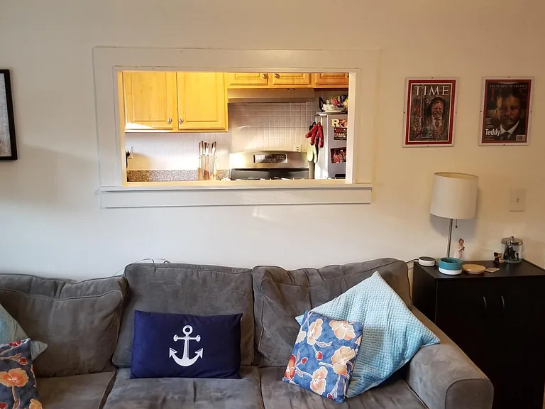 Living Room view to kitchen passthrough