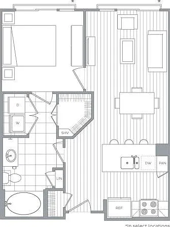 1 BR 1 Bath 1 BR 1 Bath