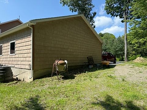 Garage side view