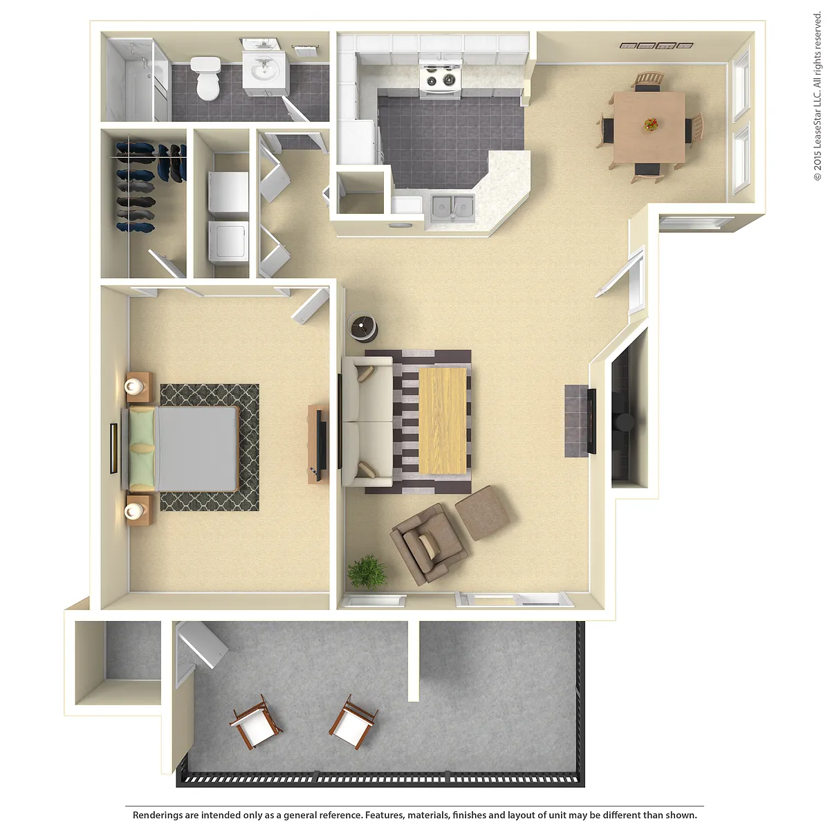 Floor plan Hampton