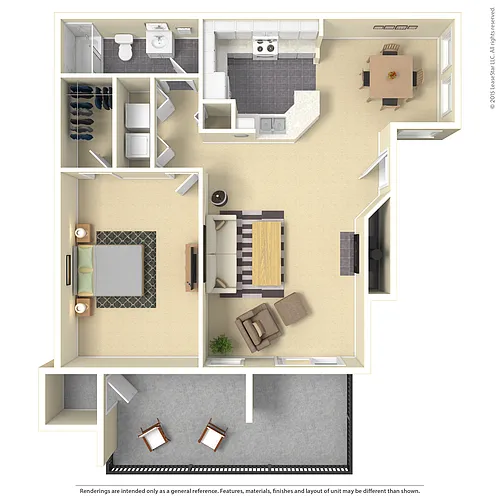 Floor plan Hampton