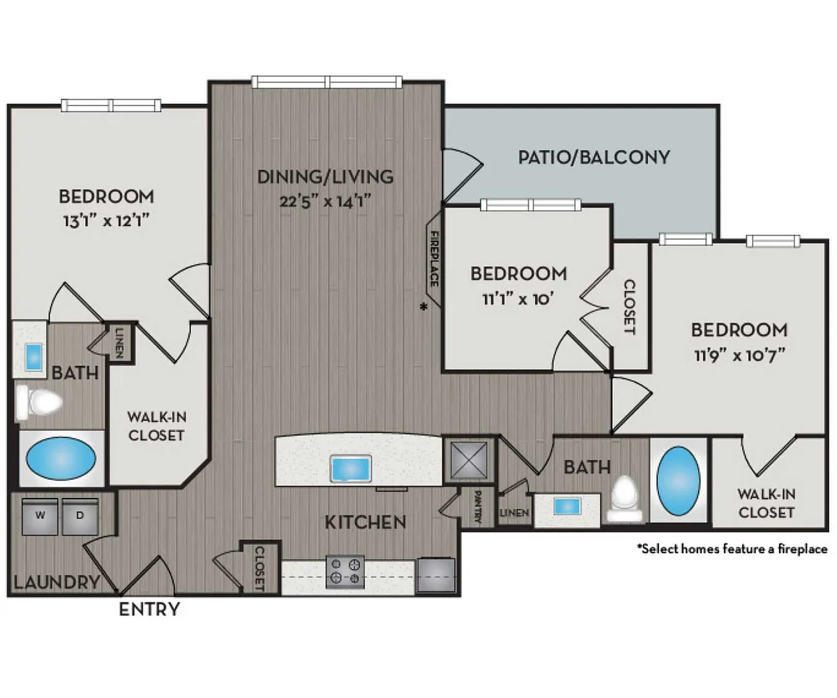 Floor plan Gramercy