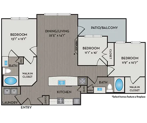 Floor plan Gramercy