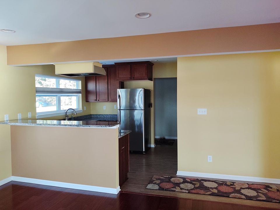 The open new kitchen allows views of the lake from any window.....