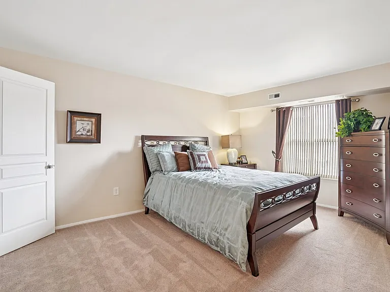 Spacious bedroom with walk-in closet!