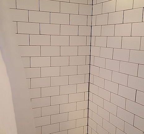 bathroom subway tile!
