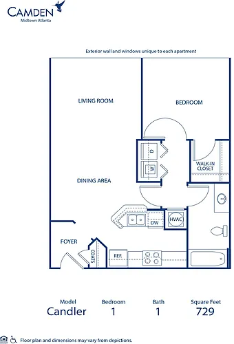 Floor plan Candler