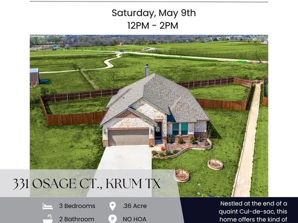 331 Osage Ct, Krum, TX 76249