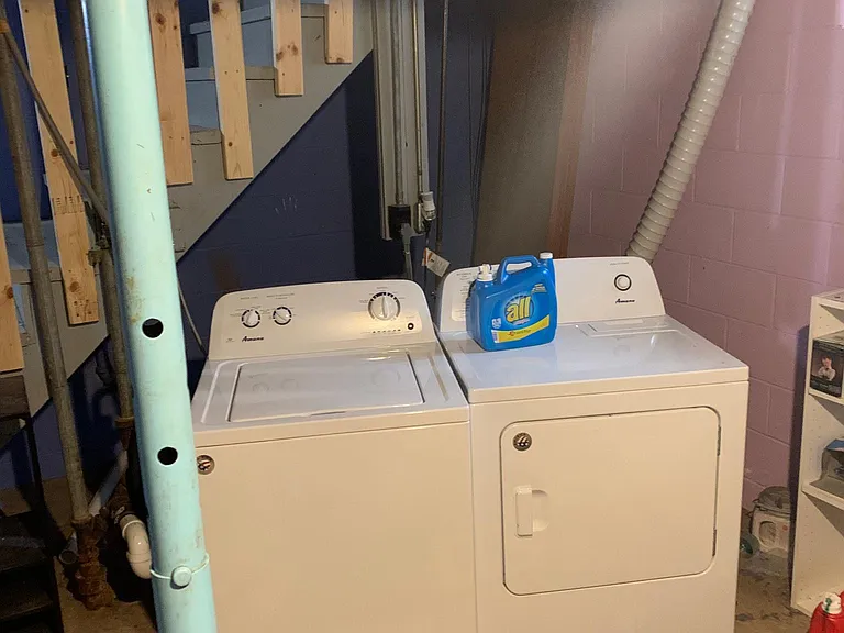 Washer and dryer