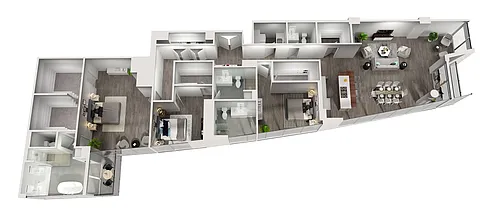 Floor plan Alessandra - Penthouse