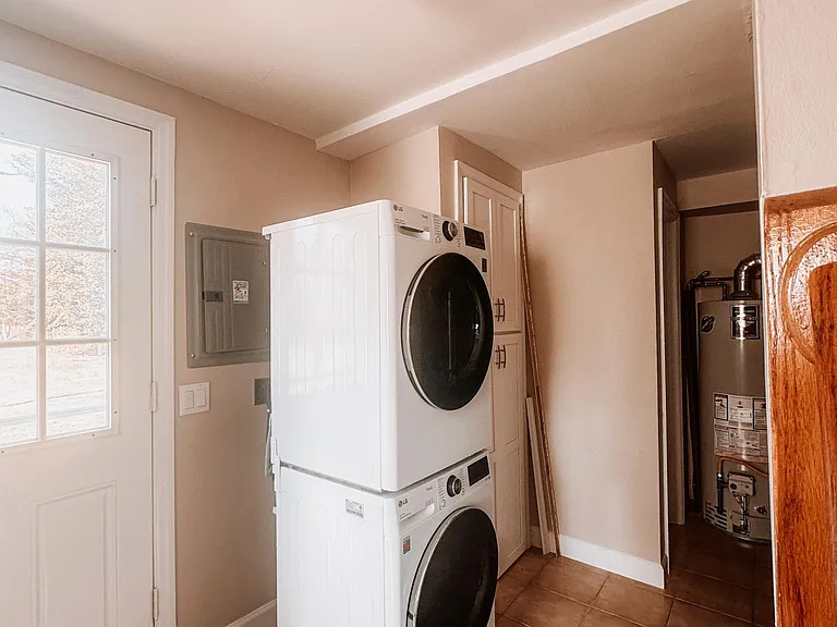 brand new washer and dryer