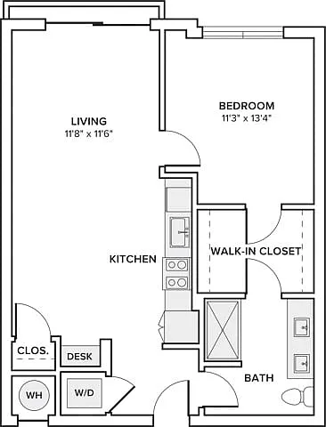 Floor plan A01