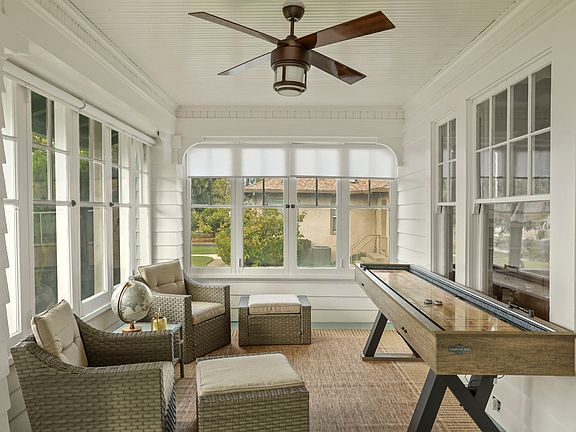 Covered front patio room