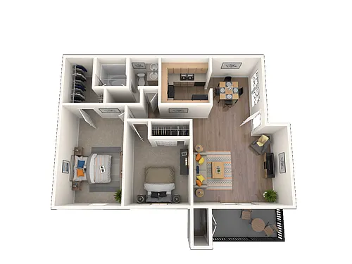 Floor plan B1 - Classic