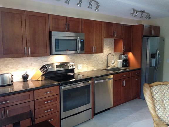 Kitchen from living room