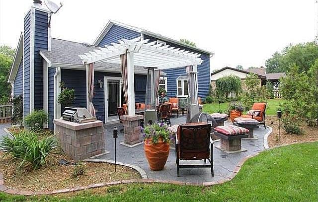 Patio and Pergola