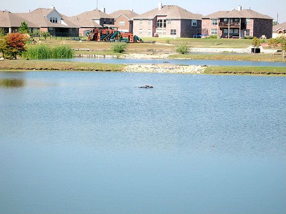 Walk to the private lake, park & playground