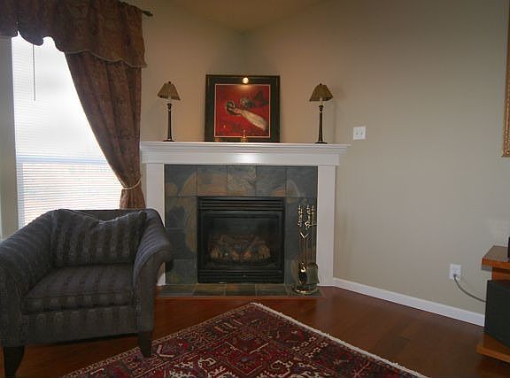 Gas FP with slate surround
