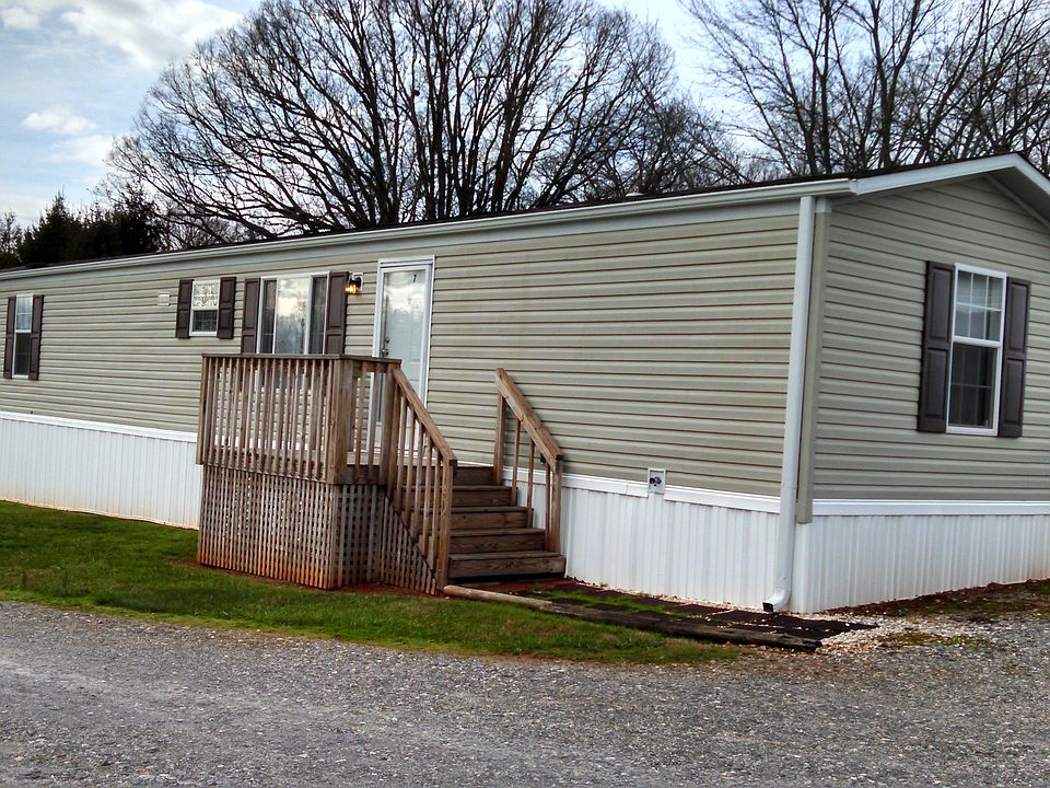 Front of Mobile Home