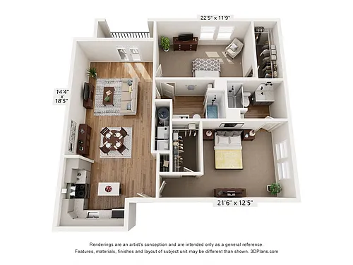 Floor plan B2A