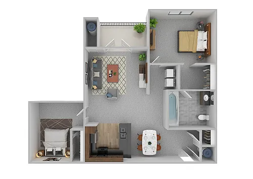 Floor plan Dickson Street