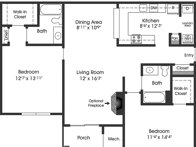 The Apartments at Wellington Trace — Photo 21