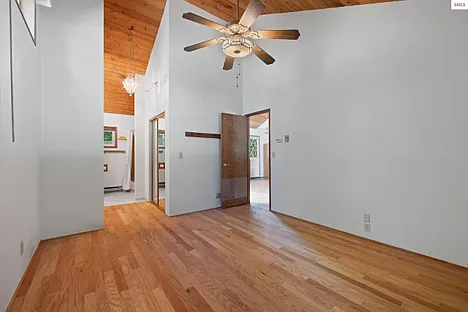 Master bedroom on main floor