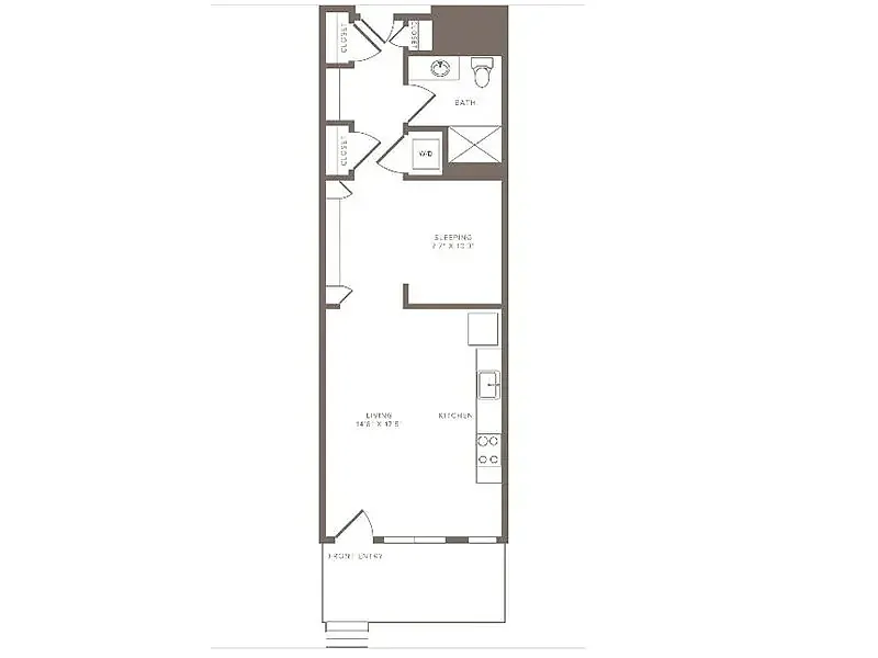 Floor plan A01