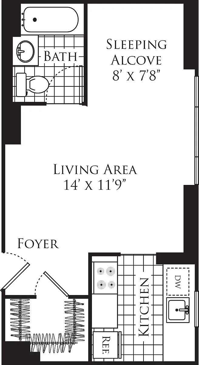 Building Photo - 305 W 50th St #17A